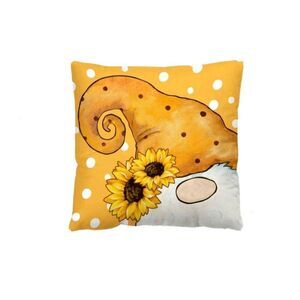 Sunflower 🌻 and Gnome Pillow Cover